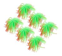 NUOBESTY 6 Piezas Erizo de Mar Artificial Decorativo para Pecera, Plástico