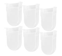 NUOBESTY 6 Tazas de Agua de Condensación para Cocinar y Cajas Colectoras de Condensación, Diseño Estable y Práctico con Buena Ventilación para Ollas Arroceras, Recambio para Cocina Limpia