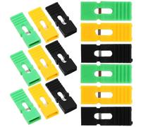NUOBESTY 60 Piezas de Tapas de Puente de Cabezal de Pin de 2.54mm en Plástico Diseño Abierto y Cerrado para Discos Duros y Unidades CD/DVD Color Aleatorio