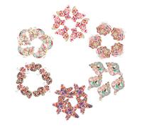 NUOBESTY 60pcs Accesorios Marinos Para Manualidades Fiestas y Decoración Caballitos De Mar y Conchas