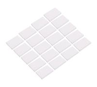 NUOBESTY 60piezas Cajas De Almacenamiento Blancas Cajas Cuadradas Multifuncionales Para E-commerce y