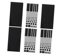 NUOBESTY 6hojas Pegatinas De Protección Solar para Dispositivos Electrónicos Láminas Opacas De Brillo Ajustable para Routers Luces Led y Aparatos Electrónicos