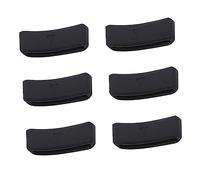 NUOBESTY 6piezas Correa De Silicona Compatible Cierre De Seguridad Anillo De Retención Para Reemplazo De Pulseras De Relojes