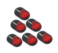 NUOBESTY 6piezas De Privacidad para Lente Diseño De Corazón para Portátil Cámara Web Teléfono Tableta Funda Deslizante para Cámara Fundas Protectoras