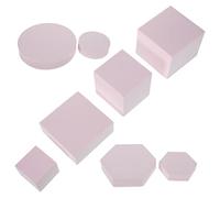 NUOBESTY 8 Piezas Accesorios de Fotografía Geométricos para Decoración de Props para Joyas y Cosméticos Livianos y Duraderos Fotográfico para Sesiones de Maquillaje