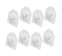 NUOBESTY 8 Piezas Junta De Pata De Mesa De Sofá Tubo De Subida Placa De Montaje De La Pata del Sofá Platos Elevador De Muebles Pata De Mueble Sofa Moderno Calzos Planchar