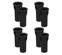 NUOBESTY 8 Piezas Tubo de Puerto de Altavoz para Subwoofer de Plástico Negro, 35mm de Apertura, 80mm de Longitud, Mejora Graves para Sistema de Audio Profesional y Cine en Casa