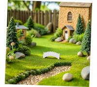 NUOBESTY Acuario y Jardín de Hadas Figura Decorativa de Plástico para Micro Paisaje Bonsái y Casita de Muñecas Diseño Compacto y Detallado