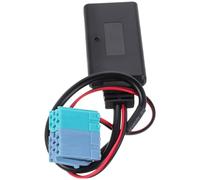 NUOBESTY Adaptador inalámbrico 50 para Coche Conector ISO 6 Pines y 8 Pines Audio inalámbrico HiFi Compatible con Sistemas de Audio para vehículos Suministros para automóviles