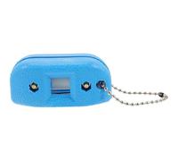 NUOBESTY Afilador de Cuchillas Portátil, Piedra de Afilar para Patines, Abs Negro, Cadena y Llavero Portátil, para Patines de Hielo y Cuchillas, Patinadores y Jugadores de Hockey, Pista
