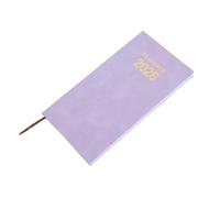 NUOBESTY Agenda Portátil con de Piel Sintética Cuaderno Semanal para Organización y Planificación Escolar de Notas Compacto para Oficina y Viaje