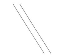 NUOBESTY Alambre de Tungsteno para Cocción de Cerámica y Joyería, 3 Mm X 20 Cm, Resistente a Altas Temperaturas, Herramienta para Hornear Colgantes, 2 Piezas, Uso en Hornos de Artesanía