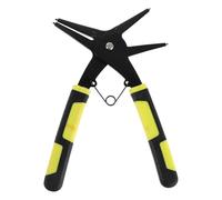 NUOBESTY Alicates de Doble Propósito para Anillos de Retención Internos y Externos Acero Reforzado Tamaño Compacto Mango Ergonómico para Reparaciones Automotrices y Proyectos de