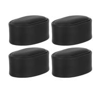NUOBESTY Almohadas Diseño Simple y Cómodo de PU 4 Piezas Pequeñas para Proteger y Almacenar Relojes Mecánicos Negros para Enrollador Automático de Relojes
