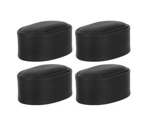 NUOBESTY Almohadas Diseño Simple y Cómodo de PU 4 Piezas Pequeñas para Proteger y Almacenar Relojes Mecánicos Negros para Enrollador Automático de Relojes