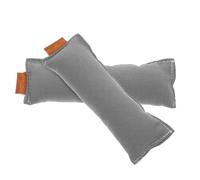 NUOBESTY Almohadilla de Algodón para Muñeca y 13x5 Cm Antideslizante y Cómoda para Teclado y Escritorio, Ergonómico Que Alivia la Fatiga, 2 Piezas