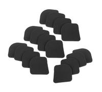 NUOBESTY Almohadillas Antivibración Protección Acústica y Absorción de Impactos para Lavadora y Frigorífico, Estabilizador Antideslizante de Goma 16 Unidades para Electrodomésticos