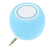 NUOBESTY Altavoz Portátil Mini con Cable Jack Diseño Mate Elegante Altavoz Recargable USB Plug In para Móviles y PC con Batería de Larga Duración Sonido Estéreo de