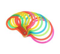 NUOBESTY Anillos Medidores de Diámetro para Frutas Plástico Duradero Rango Herramienta Práctica para Clasificación de Cítricos y Frutas Medianas Uso Manual Sencillo
