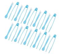 NUOBESTY Aplicador de Lentes de Contacto Rígidos y Blandos 20 Piezas Ventosa y Punta Suave de Plástico para Viaje y Almacenamiento Seguro