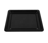 NUOBESTY Bandeja para Hornear Esmaltada Negra Brillante 31X24X25 CM Molde Rectangular Compacto para Hornos Eléctricos Inducción Utensilio de Cocina Resistente y Ahorro Energético