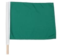 NUOBESTY Bandera de Señal Ferroviaria Roja Amarilla y Verde para Control de Tráfico Bandera Manual de Seguridad con Colores Vivos para Uso Industrial