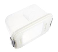 NUOBESTY Bañera Pequeña para Chinchillas y Hámsters Tapa, Resistente al Desgaste, Fácil de Usar, Hecha de Abs para Decoración de Jaulas de Mascotas