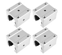 NUOBESTY Bloque de Cojinete Deslizante Lineal Bloque de Guía Lineal Sbr20uu de Acero para Rodamientos, Alta Precisión, Movimiento Suave, para Equipos de Automatización