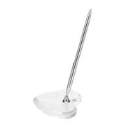 NUOBESTY Bolígrafo Para Firmar En Bodas Con Soporte Bolígrafo Para Firmar En Bodas Para Libros De Visitas Para En Aniversario Para Mostrador De