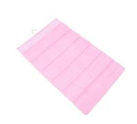 NUOBESTY Bolsa Colgante de Doble Cara para Ropa Interior Sujetadores y Calcetines Organizador Plegable para Armario y Dormitorio 36 Compartimentos Color Rosa Ahorro de Espacio