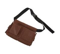 NUOBESTY Bolsa de la cintura para la uña cinturón para herramientas bolsa de cinturón de herramientas para carpintero llave bolsa de cinturón de herramientas portátil Coffee