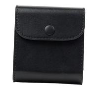 NUOBESTY Bolsa De Papel para Cámara Compatible Square De Cuero PU Estuche Portátil para Fotos Soporte De Película para y Guardar Papel Fotográfico