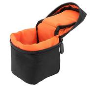NUOBESTY Bolsa para Accesorios De Fotografía 2 Unidades para Almacenamiento Digital A Prueba De Golpes Portátil Impermeable Cuadrada para Fotografía De Poliéster Negro