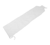 NUOBESTY Bolsa Recolectora Blanca para Molino de Granos Eléctrica Accesorio Lavable de 2 Metros para Molinillo Doméstico Bolsa Multiusos para Polvo de Harina y Molienda en Cocina