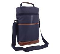 NUOBESTY Bolsa Térmica Portátil y Resistente para Vino para Mantener la Temperatura con Aislamiento de Aluminio Grueso Viajes y Eventos