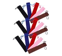 NUOBESTY Bolsas para Empacar Bolígrafos Dobles Cordón 15 Piezas Multicolor Tejido Grueso para Estudiantes Oficina Escuela Obsequio Navidad Cumpleaños