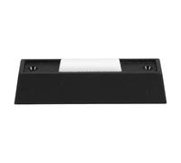 NUOBESTY Botón de Timbre de Puerta Vintage Negro de Plástico para Pasillos
