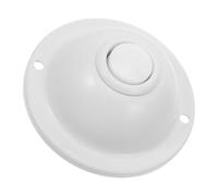 NUOBESTY Botón Pulsador Metálico para Timbre Luz Led, Montaje en Pared, Fácil Instalación y Alta Sensibilidad para Timbre de Puerta en Casa