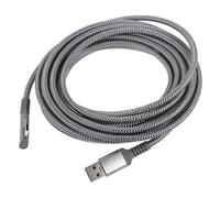 NUOBESTY Cable VR de Compatible con Oculus Link USB C Steam Quest Tipo C Carga y Transferencia de Diseño Ángulo Material Duradero Color Plateado