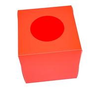 NUOBESTY Caja De Lotería Urna Roja De Rifa Para Sorteo Urna De Bola De Boletos De Rifa Para Fiestas y Eventos