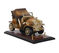 NUOBESTY Caja de Música Retro de Modelo de Coche Simulado con Mecanismo de Relojería Caja de Melodía Vintage para Decoración de Escritorio Aesthetic Music Box para Escaparate