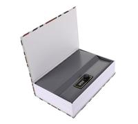 NUOBESTY Caja Fuerte Pequeña con Cerradura de Combinación Diseño Tipo Diccionario Almacenamiento Seguro para Dinero y Objetos para Oficina y Hogar