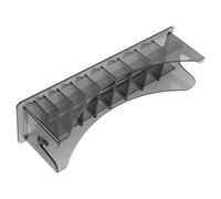 NUOBESTY Caja Organizadora para Peines Limitadores de Maquinilla Cortar Pelo Soporte Plástico Rectangular para Accesorios de Peluquería Almacenamiento Práctico para Barbería y Salón