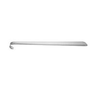 NUOBESTY Calzador de Zapatos de Acero Inoxidable de 41cm en Color Plata para Oficina y Hogar, Elimina Agacharse y Facilita Calzar Personas Mayores