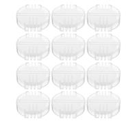 NUOBESTY Cera Acondicionadora de Abeja para Hilo de Coser a Mano y Acolchar, 12 Piezas de Color Claro con Caja de Plástico para Reparaciones Rápidas y Limpieza Sencilla