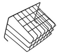 NUOBESTY Cesta Colgante para Cama de Dormitorio, Cesta de Almacenamiento Colgante, Hierro Negro, Gran Capacidad, Suspensión Estable, para Dormitorio y Hogar