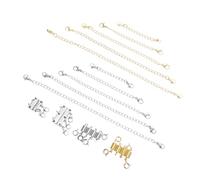 NUOBESTY Cierres Magnéticos para Joyas Inoxidable Extensores y Conectores Versátiles para Collares Pulseras y Tobilleras con Diseño Cilíndrico Moderno y Múltiples Ajustables