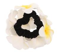 NUOBESTY Cinta Cabello Flores Hawaianas de Espuma Diadema Floral para Mujer Accesorios Cabello Playa Fiestas y Vacaciones Goma para Pelo Grueso Coletero Diseño Veraniego