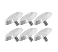 NUOBESTY Clavos Ciegos para Pavimento de Acero Inoxidable 304 Resistentes al Desgaste para Caminos y Aeropuertos, Mejora de Seguridad para Personas con Discapacidad Visual
