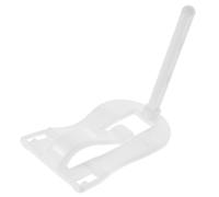 NUOBESTY Clip para Comida de Pájaros Abs Soporte Fijo para Sepia Vegetales y Huesos Sepia para Jaulas Verticales Compatible con Periquitos Canarios Cacatúas y Loros Pequeños